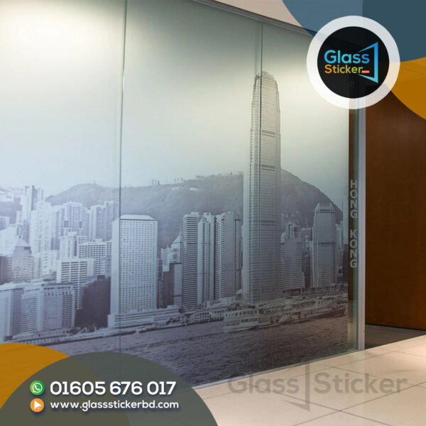 Print Frosted Glass Sticker Price in Bangladesh