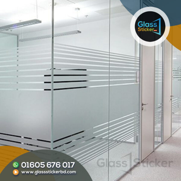 Frosted Sticker Glass Design Price in Bangladesh