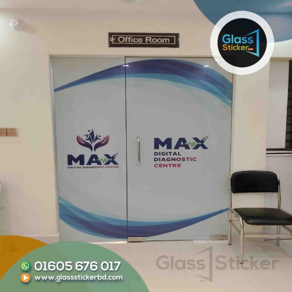 Elegant Glass Window Frosted Film Sticker - Image 3