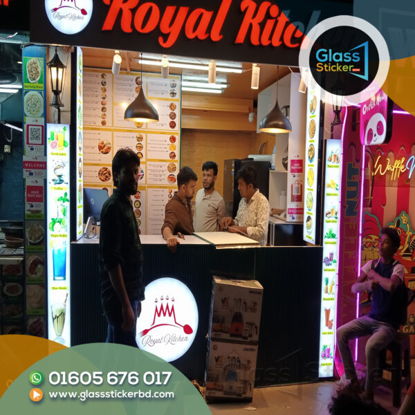 We are the best Restaurant LED Logo Sign Board and Name Plate Design and Maker Service in Bangladesh.