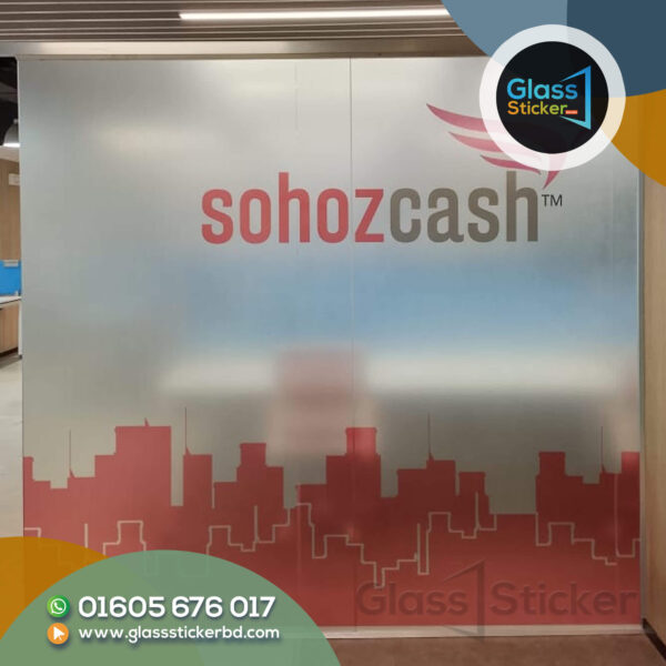 Frosted Thai Glass Sticker Price in Bangladesh