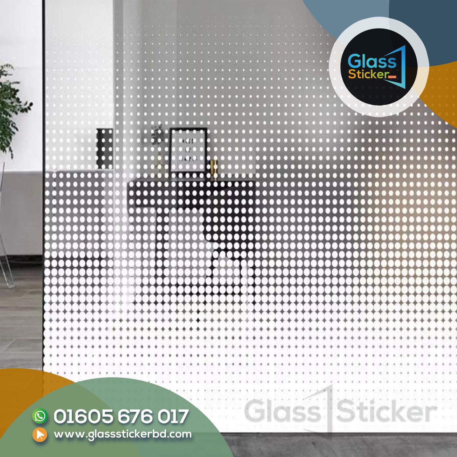 Glass Sticker