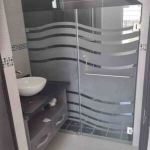 Glass Shower Door Stickers