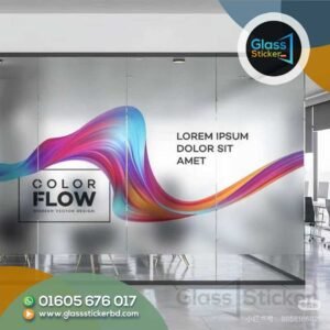 Best Glass Sticker Design in Bangladesh
