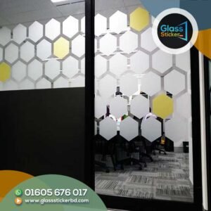Thai glass sticker design