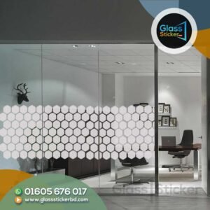 Thai Pattern Glass Sticker