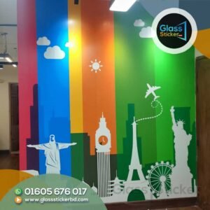 Decorative Office Glass Sticker