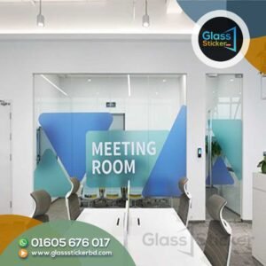 Rear Glass Sticker Design