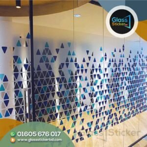 Durable Glass Sticker BD