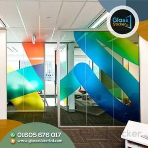 Transparent Glass Sticker