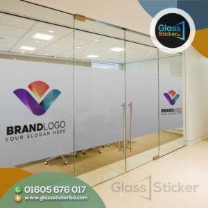 Logo Sticker for Glass