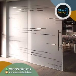 Sliding Glass Door Sticker Design