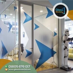 Luxury Glass Sticker Design