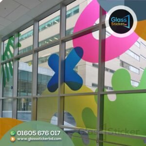 Glass Sticker for Shop in Bangladesh