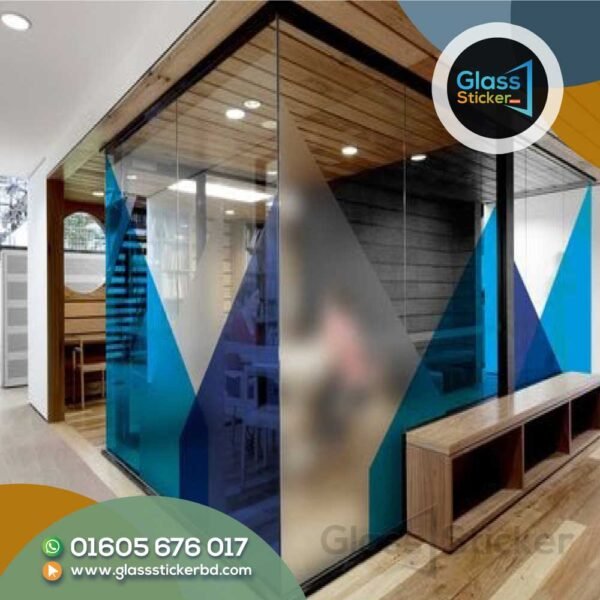 Laminated Glass Sticker