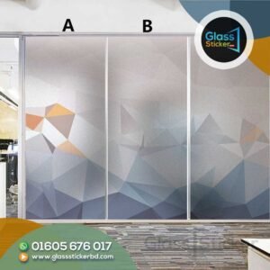 Digital Print Glass Sticker in Bangladesh