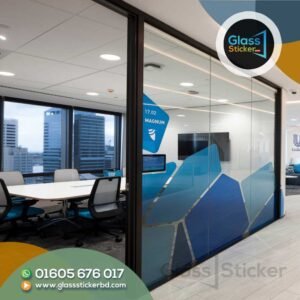 Laminated Glass Sticker