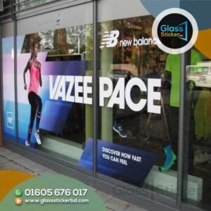 Shop Front Glass Sticker
