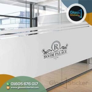 Modern Glass Sticker Design