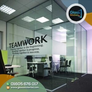 Corporate Office Glass Sticker BD