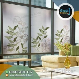 Printed Glass Sticker Roll