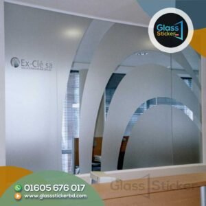 Glass Sticker Design Service