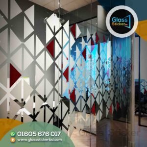 Business Glass Sticker