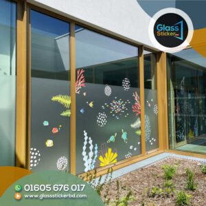 Nursery Glass Sticker Design