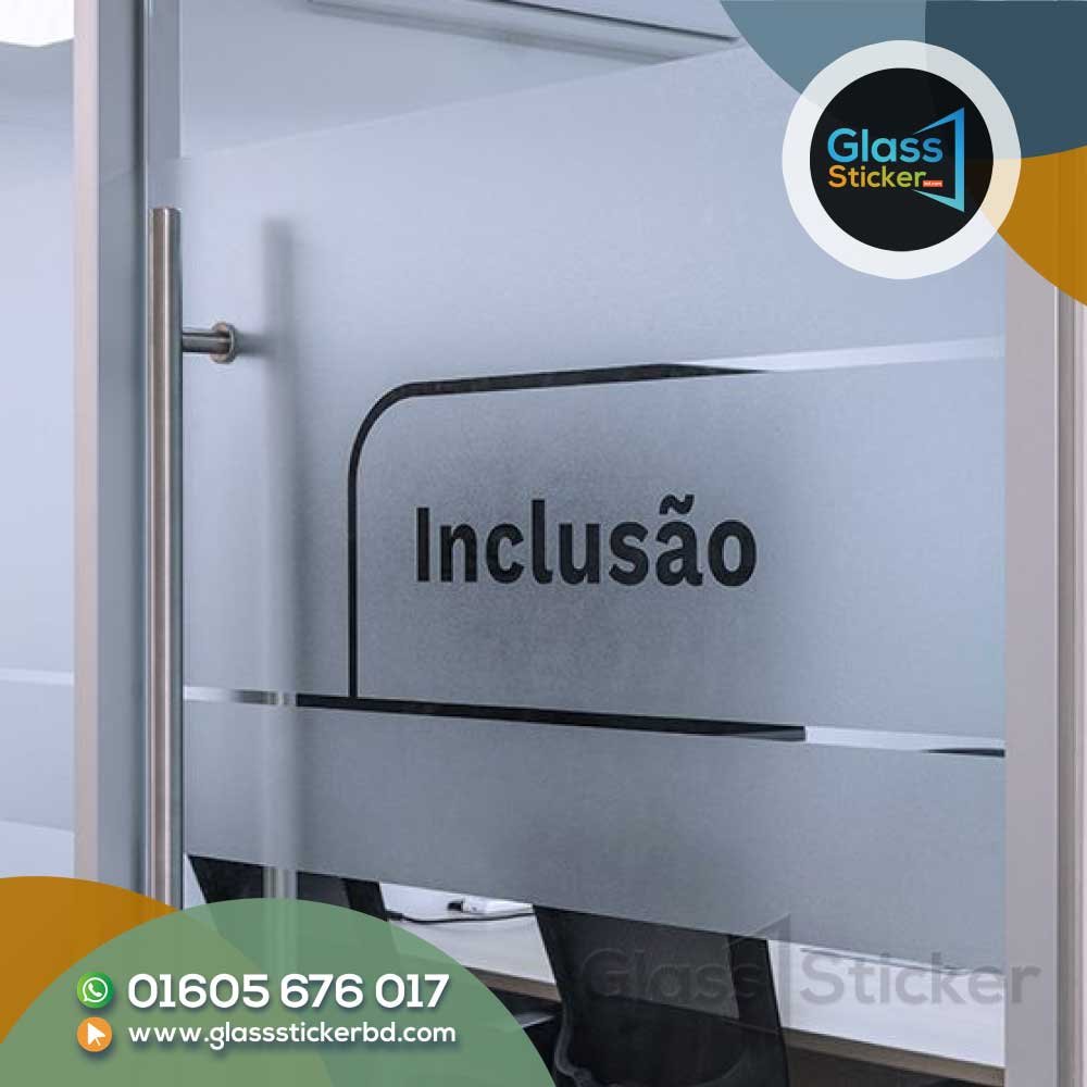 What Is a Frosted Glass Sticker