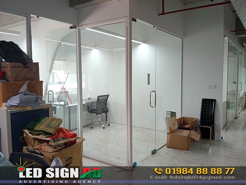Custom Glass Sticker Printing