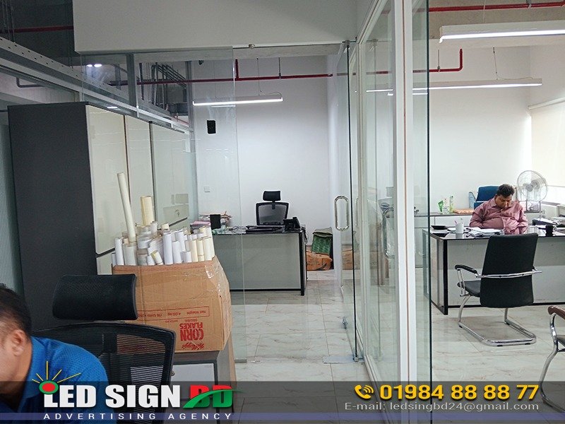Custom Glass Sticker Printing