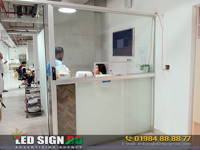 Custom Glass Sticker Printing